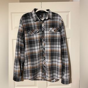 Men’s size XL grey / black / brown flannel fleece from O’Neill